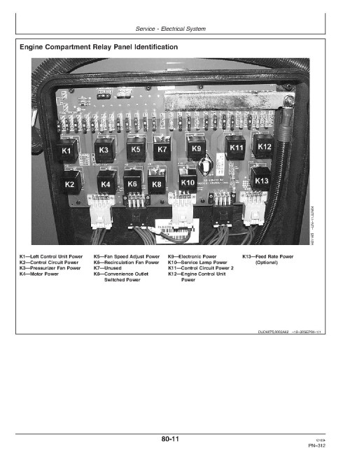 John Deere 9880i STS Combines (SN: 710801 - 715700) (Europe) Operators Manual (OMH215859)