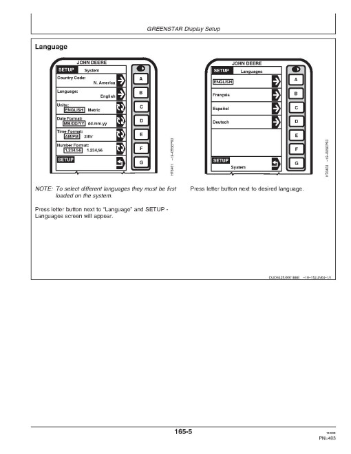 John Deere 9880i STS Combines (SN: from 720601) (Europe) Operators Manual (OMH228628)
