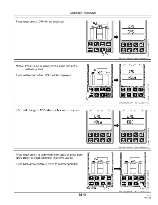 John Deere 9560i STS Combines (SN: from 720201) (Europe) Operators Manual (OMH228642)