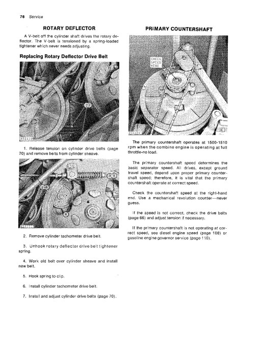 John Deere 6602 Combines (SN: 001501 - 111600) (North America) Operators Manual (OMH85751)
