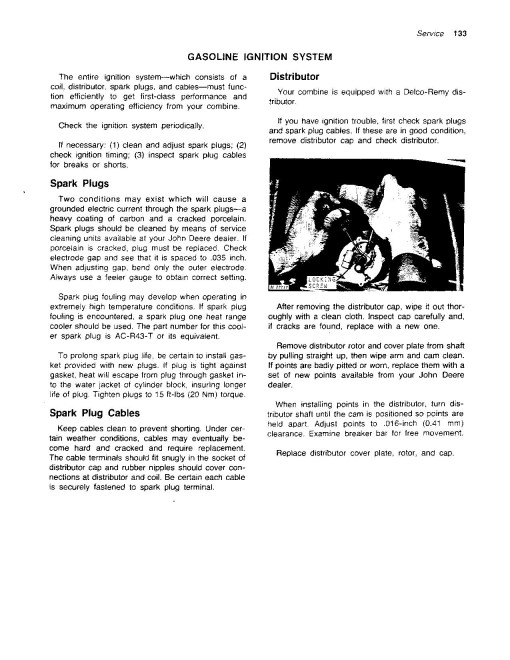 John Deere 4400 Combines (SN: 151501 - 201250) (North America) Operators Manual (OMH88379)