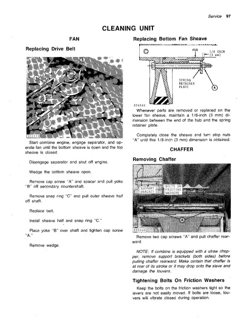 John Deere 6602 Combines (SN: 163501 - 212800) (North America) Operators Manual (OMH88385)