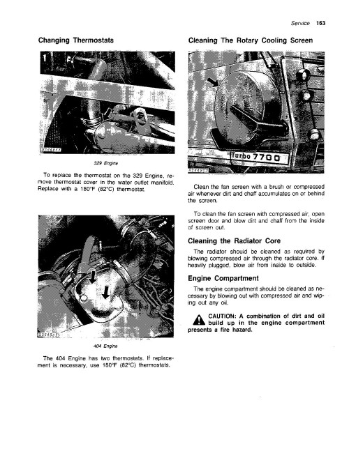 John Deere 6600, SideHill 6600 (SN:206201-254050), 7700 (SN:213301-261750) Combines (North America) Operators Manual (OMH92873)