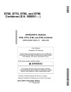 John Deere S760, S770, S780 and S790 STS Combines (SN: 800001 - 800005) (North America) Operators Manual (OMHXE122584)