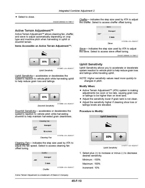 John Deere S760, S770, S780 and S790 STS Combines (SN: 805001 - 810000) (North America) Operators Manual (OMHXE128074)