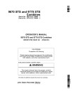 John Deere 9670 STS (SN: 735201 - 740100) and 9770 STS (SN: 735301 - 740100) Combines Operators Manual (OMHXE13769)