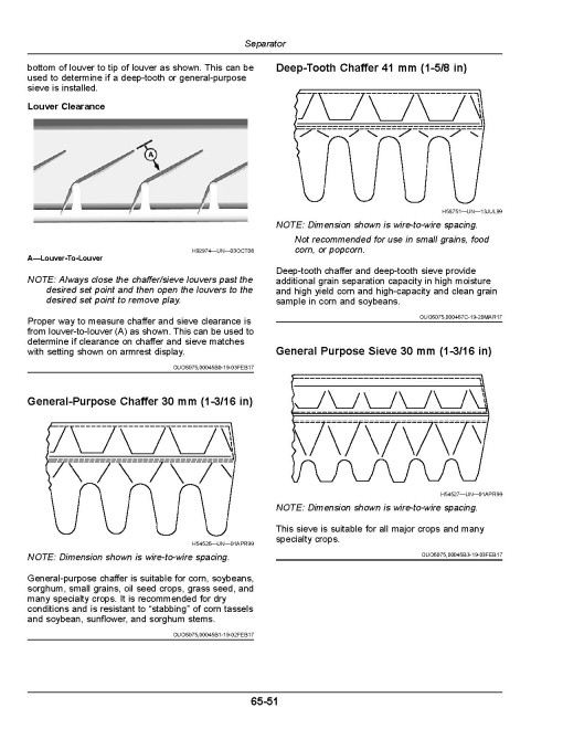 John Deere S760, S770, S780 and S790 STS Combines (SN: 815001 - 820000) (Export Edition) Operators Manual (OMHXE161555)