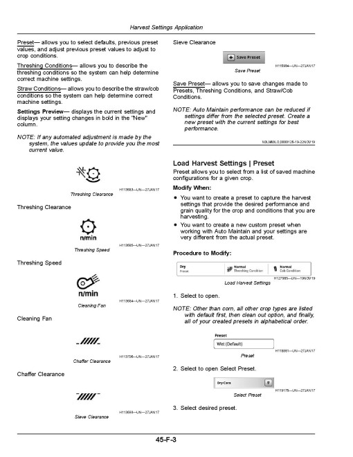 John Deere X9 1000 and X9 1100 Combines (SN: 815001 - 820000) (Export Edition) Operators Manual (OMHXE162879)