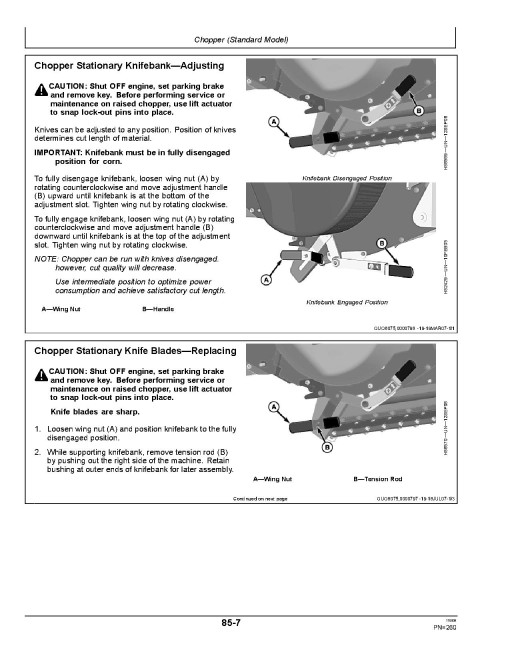 John Deere HillMaster S690 Combines (SN: 735701 - 740100) (Europe) Operators Manual (OMHXE16684)