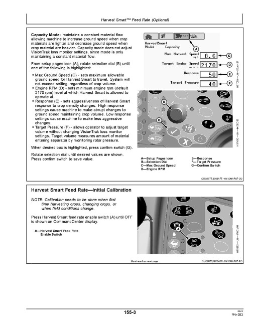 John Deere S690 Combines (SN: 740101 - 745100) (Europe) Operators Manual (OMHXE23093)
