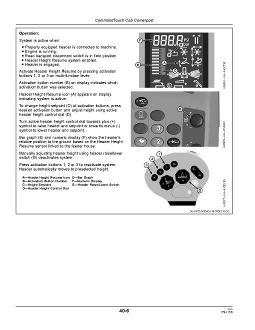 John Deere S680 and S690 Combines (SN: 745101 - 755000) (North America) Operators Manual (OMHXE29688)