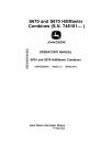 John Deere S670 and S670 HillMaster Combines (SN: 745101 - 755000) (Europe) Operators Manual (OMHXE29979)