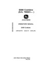 John Deere S550 Combines (SN: from 755001) (Export Edition) Operators Manual (OMHXE51475)