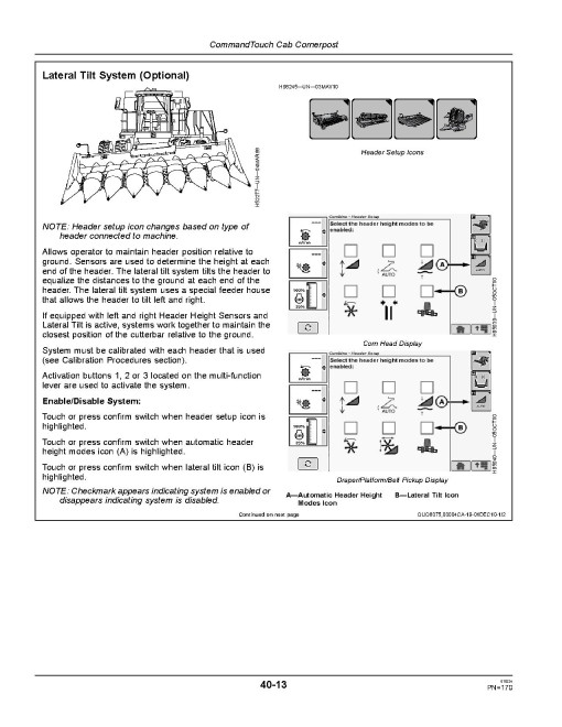 John Deere S660, S670, S680 and S690 Combines (SN: 755001 - 765000) (North America) Operators Manual (OMHXE51478)