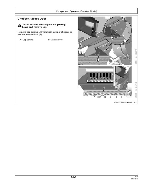 John Deere S660, S670, S680 and S690 Combines (MY2013) (Europe) Operators Manual (OMHXE56205)