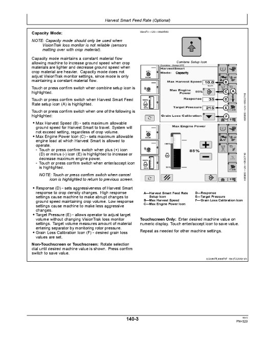 John Deere S660, S670, S680 and S690 Combines (MY2013) (Europe) Operators Manual (OMHXE56205)
