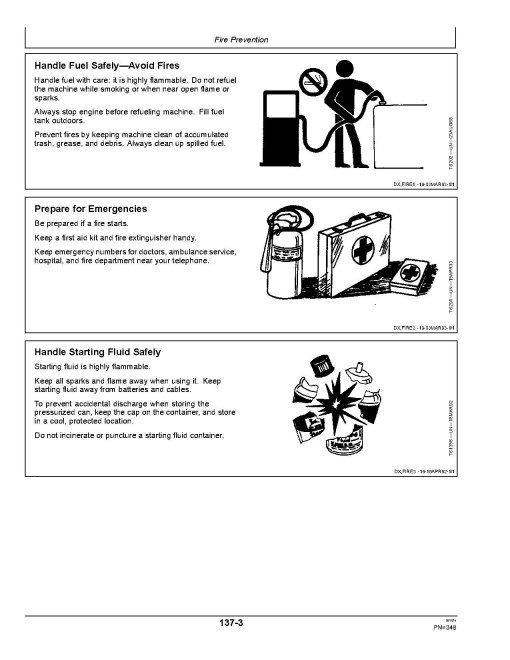 John Deere T550, T560, T660, T670, W540, W550, W650, W660 Wide Cab Combines (MY2014-2015) (Europe) Operators Manual (OMHXE65466)