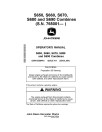 John Deere S650, S660, S670, S680 and S690 Combines (SN: 765001 - 775000) (Export Edition) Operators Manual (OMHXE69443)