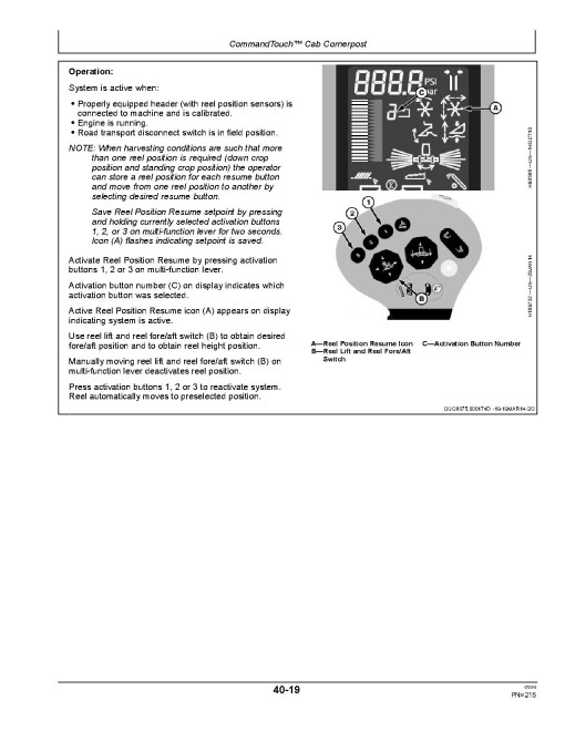 John Deere S650, S660, S670, S680 and S690 Combines (SN: 785001 - 795000) (North America) Operators Manual (OMHXE90246)