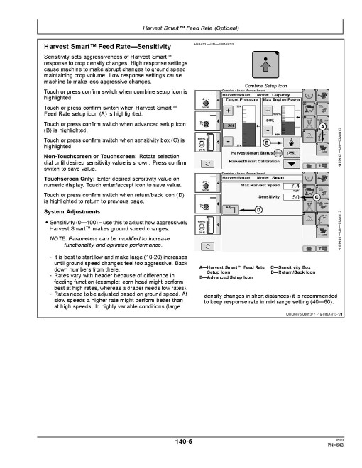 John Deere S650, S660, S670, S680 and S690 Combines (SN: 785001 - 795000) (North America) Operators Manual (OMHXE90246)