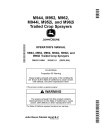 John Deere M944, M944i, M952, M952i, M962 and M962i Trailed Crop Sprayers (from MY2021) (Europe) Operators Manual (OMKK114584)