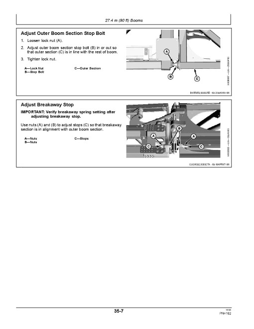 John Deere LS20 Mounted Sprayers (SN: 250001 - 260000) (North America) Operators Manual (OMKK121563)