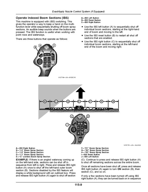 John Deere R4023 Self-Propelled Sprayers (SN: from 250001) (North America) Operators Manual (OMKK122434)