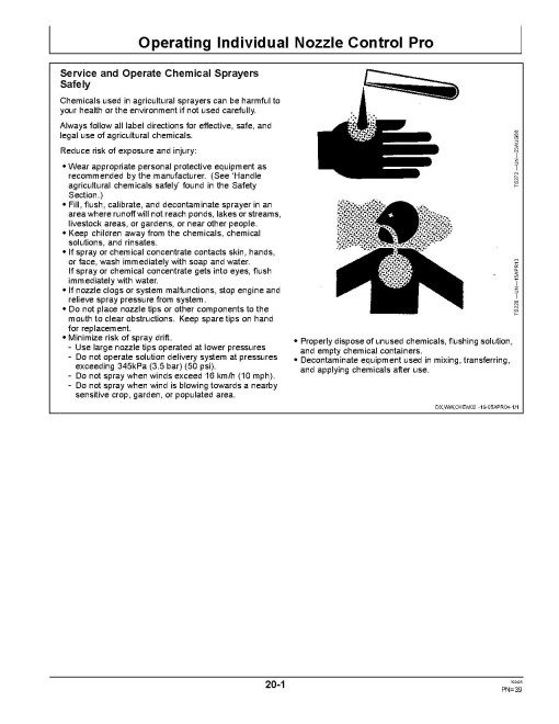 John Deere Individual Nozzle Control Pro Systems (North America) Operators Manual (OMKK124049)