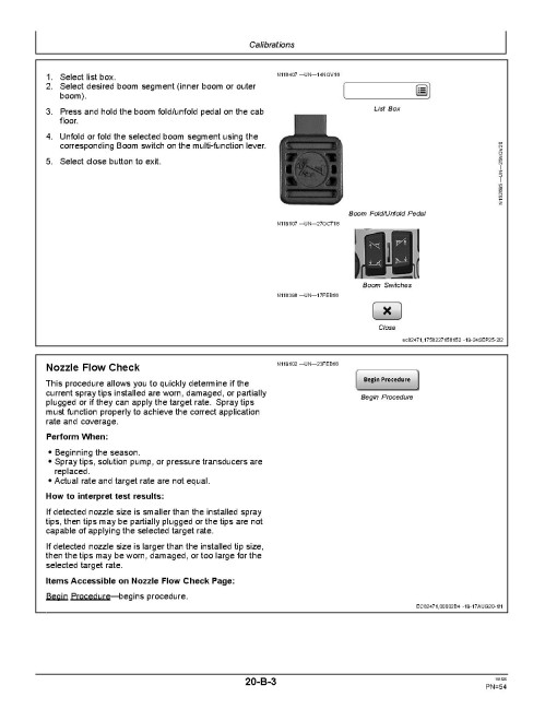 John Deere LS20 Mounted Sprayers (SN: from 260001) (North America) Operators Manual (OMKK131033)