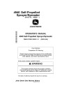 John Deere 4940 Self-Propelled Sprayer/Spreaders (SN: from 028001) (North America) Operators Manual (OMKK13308)
