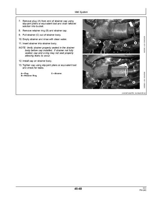 John Deere R4023 Self-Propelled Sprayers (SN: 000301 - 170000) (North America) Operators Manual (OMKK19804)