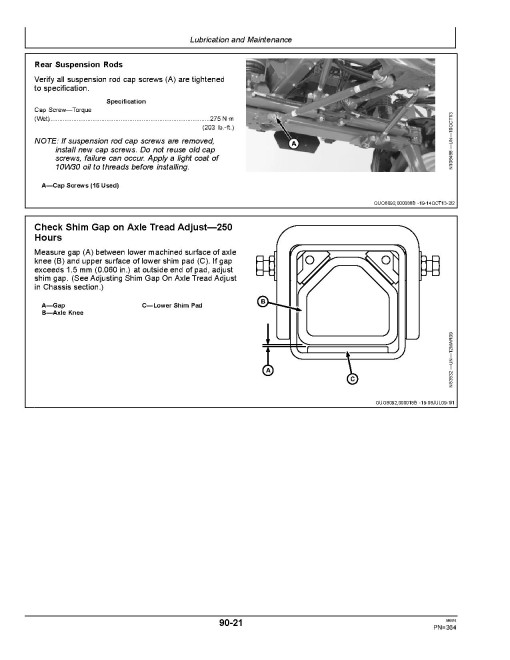 John Deere R4023 Self-Propelled Sprayers (SN: 000301 - 170000) (North America) Operators Manual (OMKK19804)