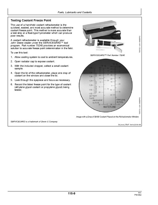 John Deere R4030, R4038 and R4045 Self-Propelled Sprayers (SN: 006001 - 011100) (Asia) Operators Manual (OMKK22918)
