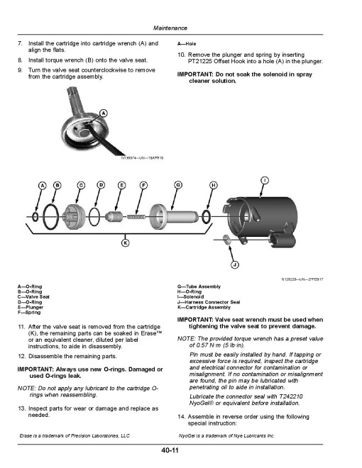John Deere ExactApply Nozzle Control System for Self-Propelled Sprayers (SN: -180000) (N.America) Operators Manual (OMKK29264)