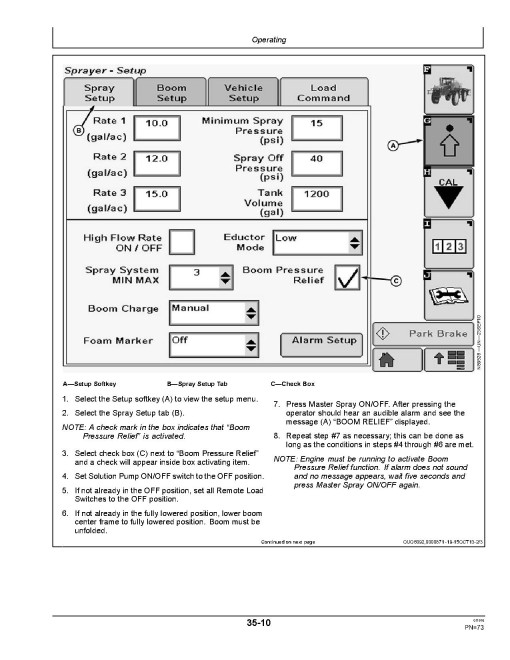 John Deere Direct Injection System for Self-Propelled Sprayers (SN: 180001-) Operators Manual (OMKK31380)