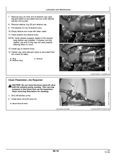 John Deere R4023 Self-Propelled Sprayers (SN: 170001 - 180000) (Asia) Operators Manual (OMKK32682)