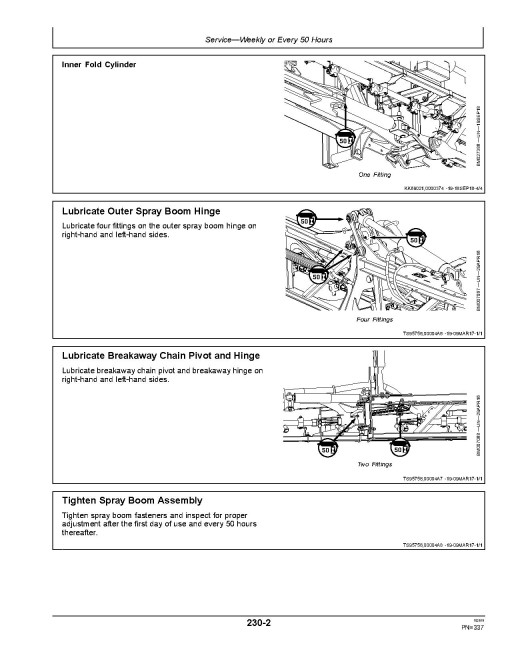 John Deere 4630 Self-Propelled Sprayers mfg. in Brasil (SN: 055000 - 189999) Operators Manual (OMKK36433)