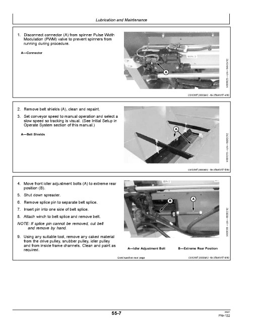 John Deere DN456 and DN485 Dry Fertilizer Spreaders (MY2017 - 2018) (Export Edition) Operators Manual (OMKK39712)