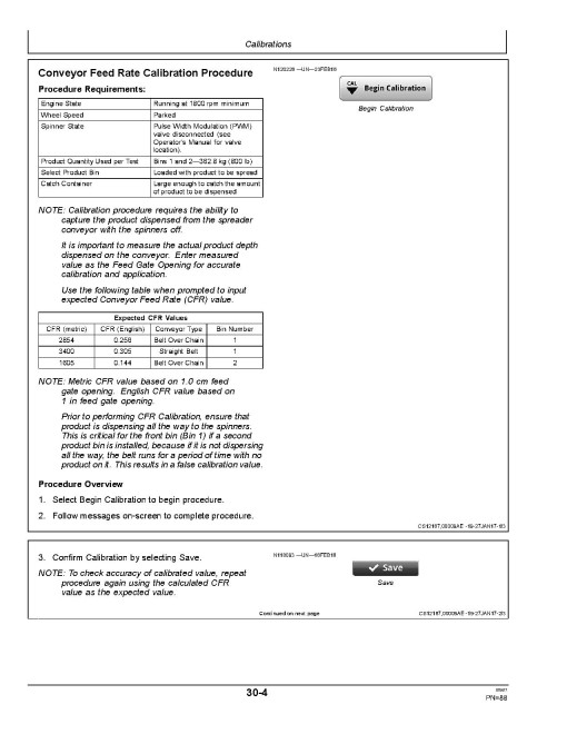 John Deere DN456 and DN485 Dry Fertilizer Spreaders (MY2017 - 2018) (Export Edition) Operators Manual (OMKK39712)