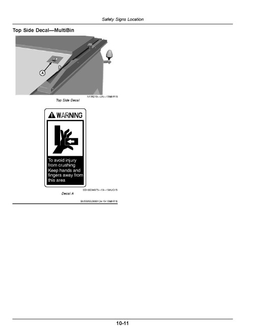 John Deere DN495 Dry Fertilizer Spreaders (MY2018) (North America) Operators Manual (OMKK52695)