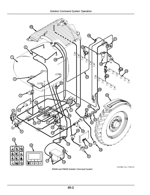 John Deere R4030, R4038, R4044, R4045, R4060 Self-Propelled Sprayers (SN:200001-210000)(N.America) Operators Manual (OMKK60066)