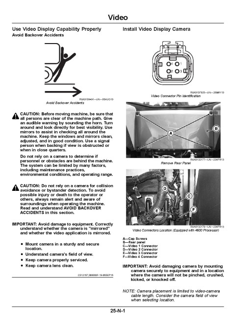 John Deere R4030, R4038, R4044, R4045, R4060 Self-Propelled Sprayers (SN:200001-210000) (Export) Operators Manual (OMKK60547)