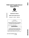 John Deere R4023 Self-Propelled Sprayers (SN: 200001 - 210000) (Export Edition) Operators Manual (OMKK61609)