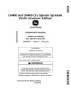 John Deere DN456 and DN485 Dry Fertilizer Spreaders (MY2020) (North America) Operators Manual (OMKK64373)