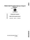 John Deere R4023 Self-Propelled Sprayers (SN: 210001 - 250000) (Export Edition) Operators Manual (OMKK76279)