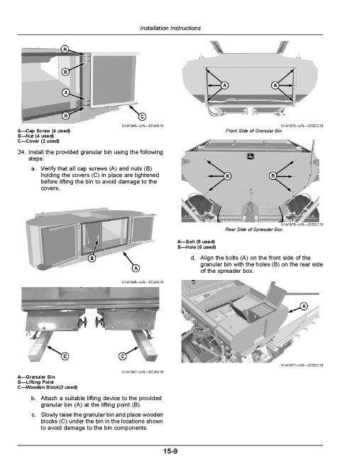 John Deere AB30 Air Boom Application System (North America) Operators Manual (OMKK78896)