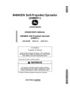John Deere M4040DN Self-Propelled Spreaders (SN: 230001-250000) Operators Manual (OMKK86685)