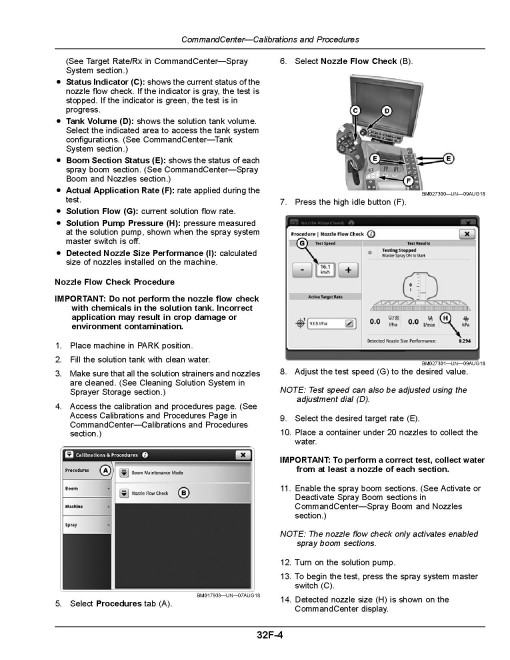 John Deere M4025, M4030 and M4040 Self-Propelled Sprayers (SN: 240001 - 250000) Operators Manual (OMKK99062)