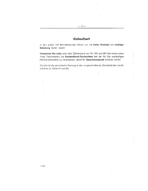John Deere 500 (JD500) Tractors (SN: 000001 - 106195) (Europe) Operators Manual (OML16020)