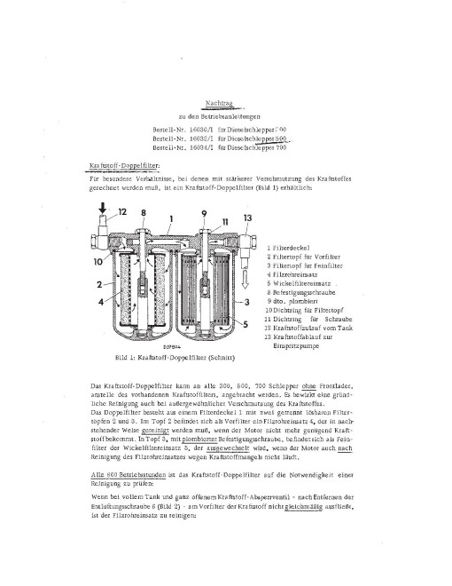 John Deere 500 (JD500) Tractors (SN: from 106196) (Europe) Operators Manual (OML16032)
